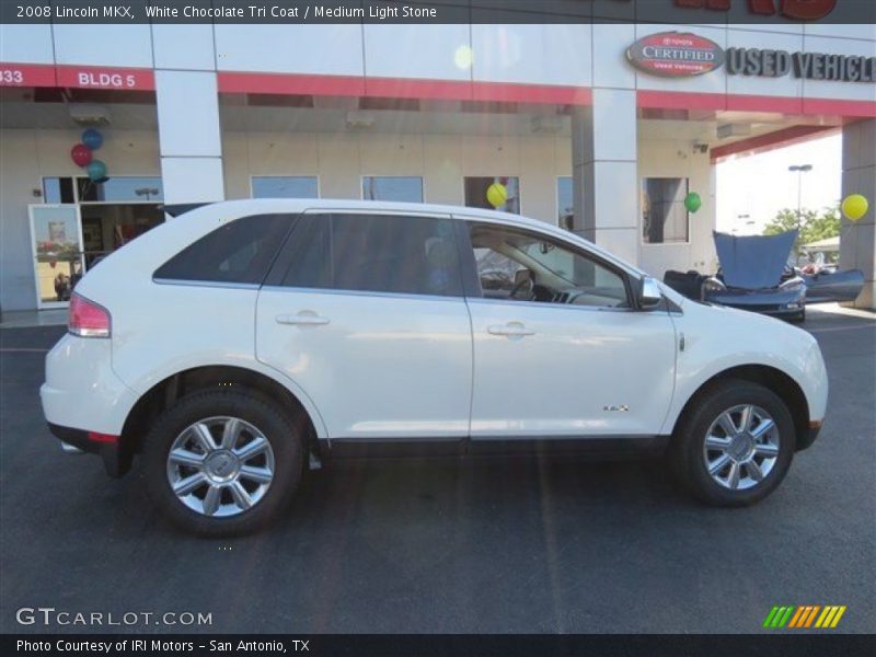 White Chocolate Tri Coat / Medium Light Stone 2008 Lincoln MKX