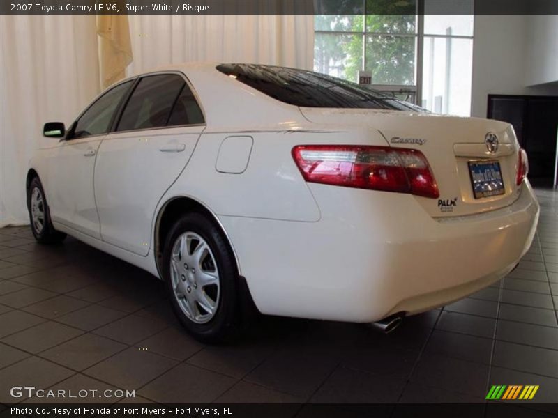 Super White / Bisque 2007 Toyota Camry LE V6