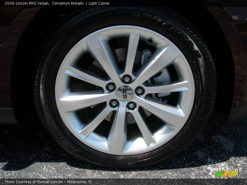 Cinnamon Metallic / Light Camel 2009 Lincoln MKS Sedan