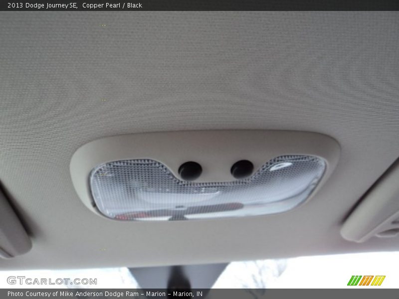 Copper Pearl / Black 2013 Dodge Journey SE