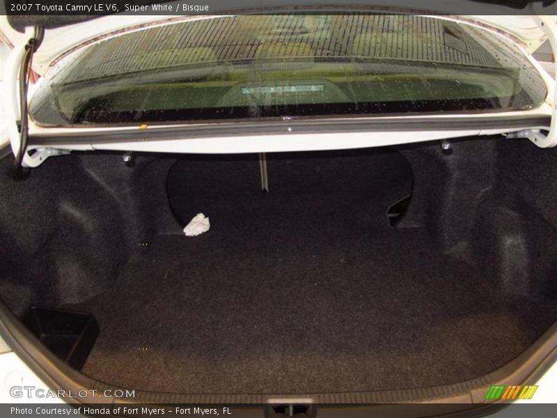 Super White / Bisque 2007 Toyota Camry LE V6