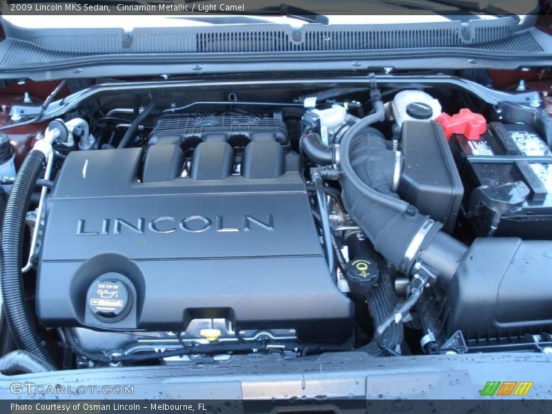 Cinnamon Metallic / Light Camel 2009 Lincoln MKS Sedan