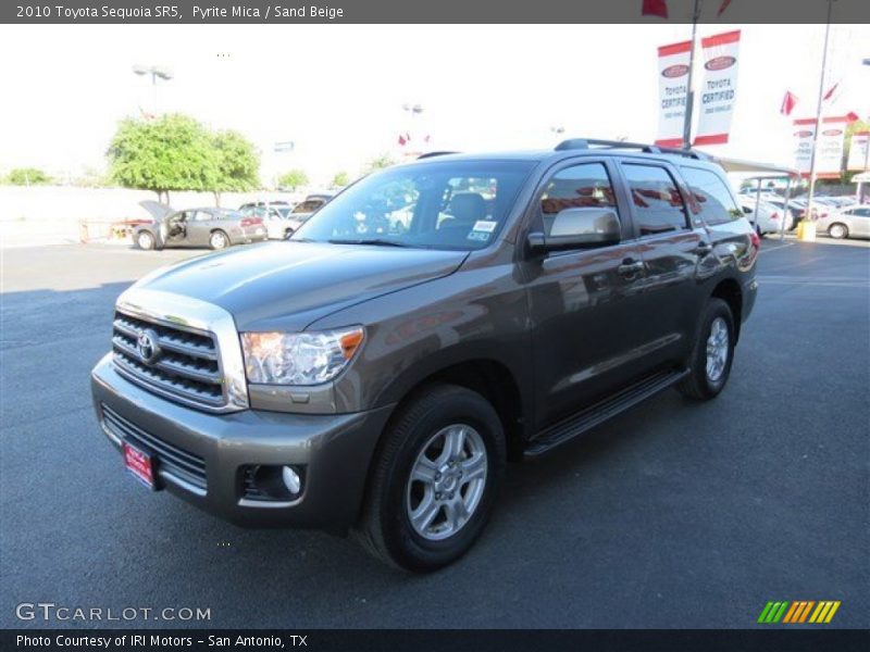 Pyrite Mica / Sand Beige 2010 Toyota Sequoia SR5