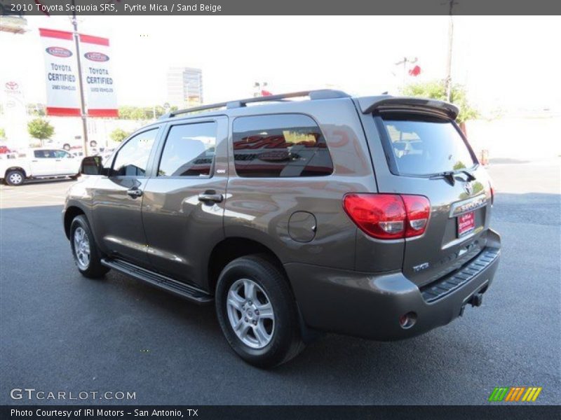 Pyrite Mica / Sand Beige 2010 Toyota Sequoia SR5