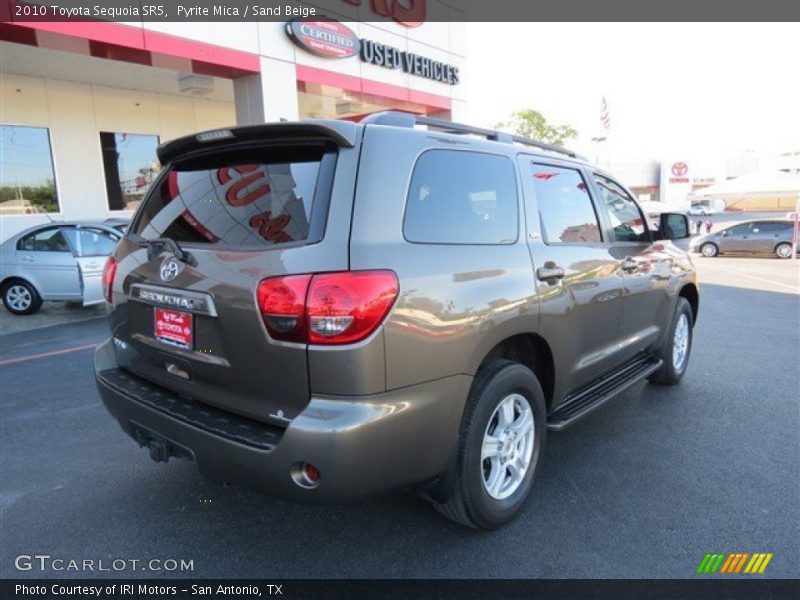Pyrite Mica / Sand Beige 2010 Toyota Sequoia SR5