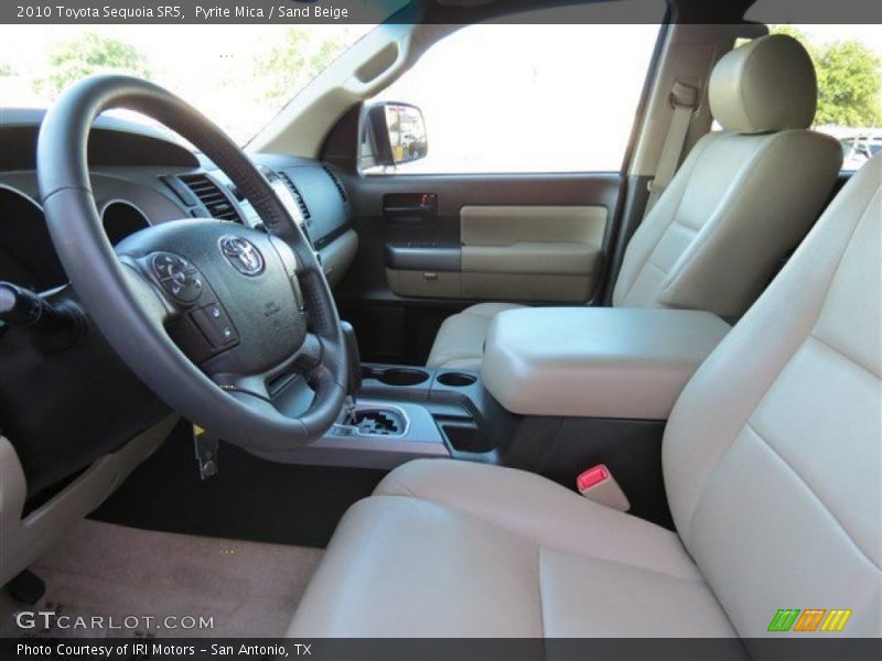  2010 Sequoia SR5 Sand Beige Interior