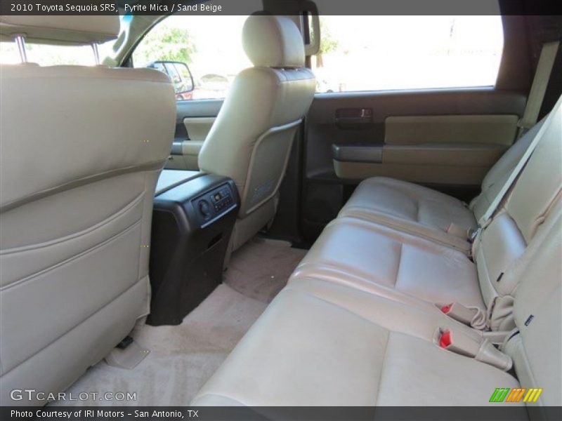 Rear Seat of 2010 Sequoia SR5