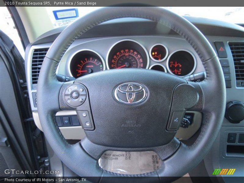  2010 Sequoia SR5 Steering Wheel
