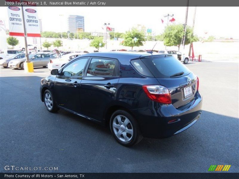 Nautical Blue Metallic / Ash Gray 2009 Toyota Matrix 1.8