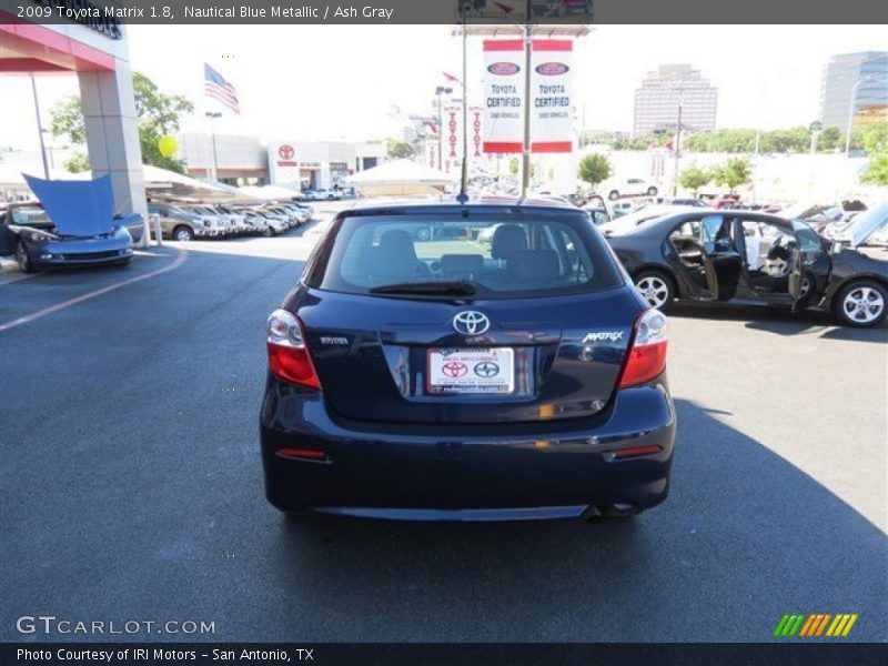 Nautical Blue Metallic / Ash Gray 2009 Toyota Matrix 1.8