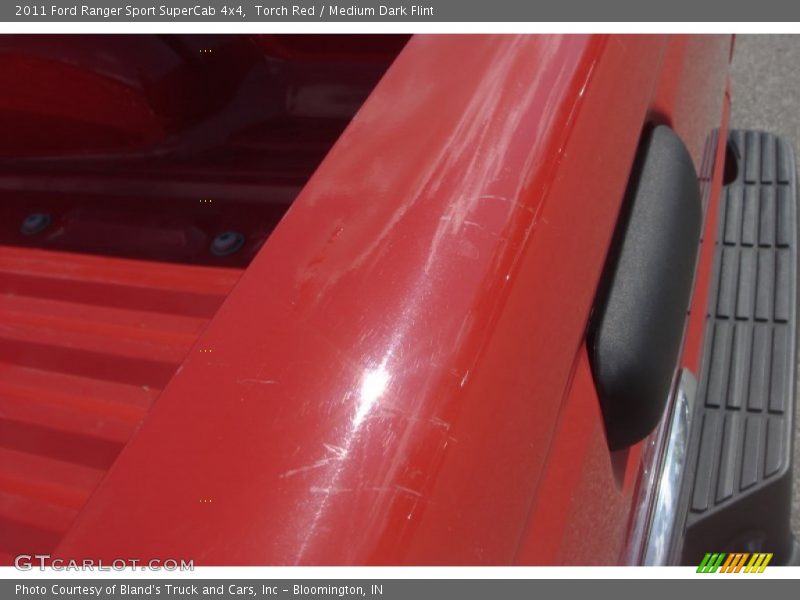 Torch Red / Medium Dark Flint 2011 Ford Ranger Sport SuperCab 4x4