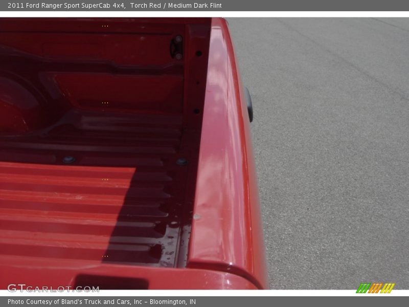 Torch Red / Medium Dark Flint 2011 Ford Ranger Sport SuperCab 4x4