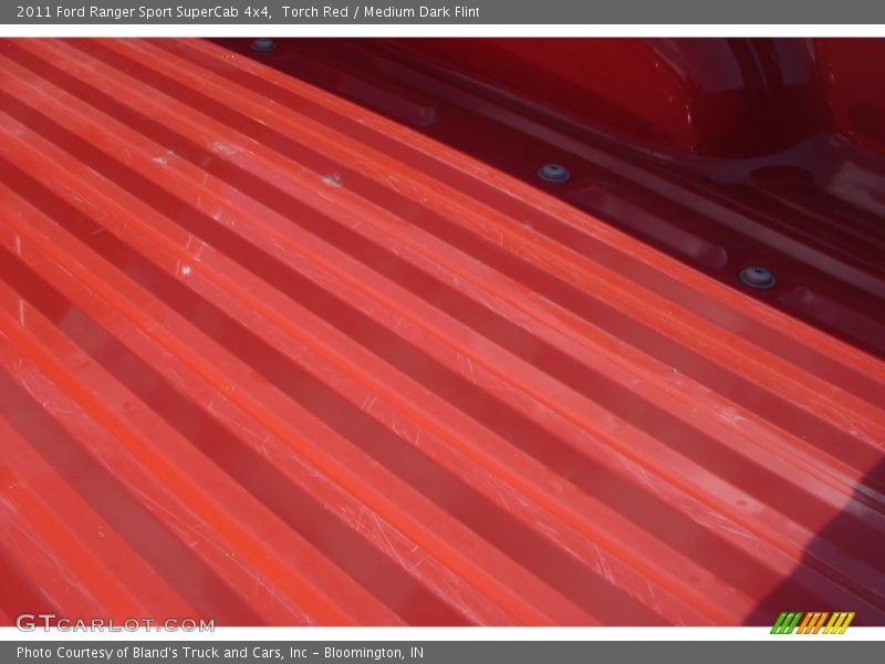 Torch Red / Medium Dark Flint 2011 Ford Ranger Sport SuperCab 4x4
