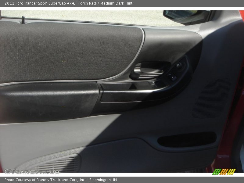 Torch Red / Medium Dark Flint 2011 Ford Ranger Sport SuperCab 4x4
