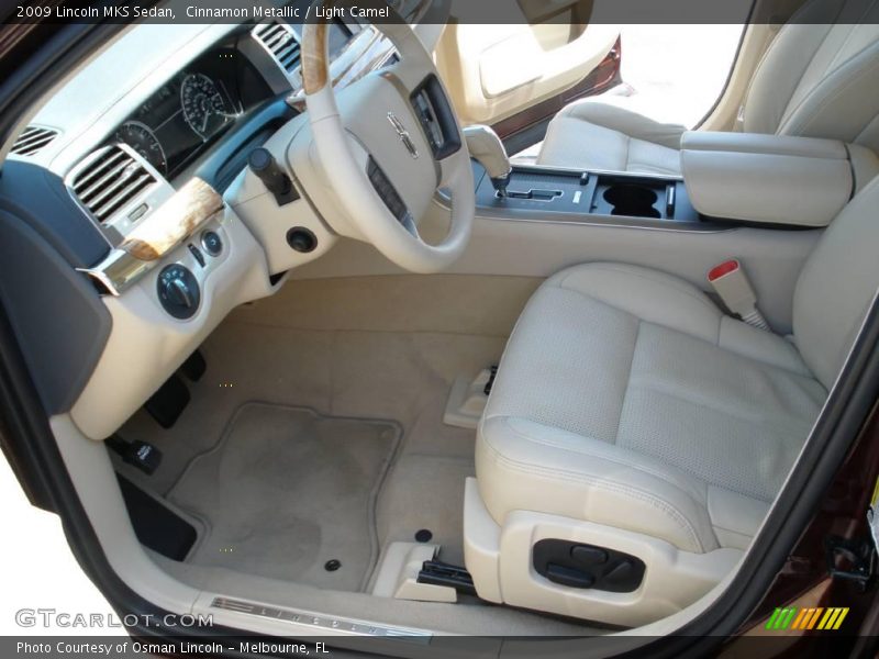 Cinnamon Metallic / Light Camel 2009 Lincoln MKS Sedan