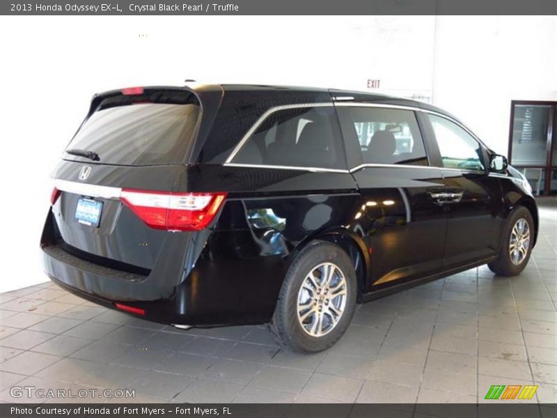Crystal Black Pearl / Truffle 2013 Honda Odyssey EX-L