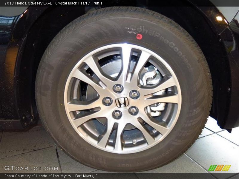 Crystal Black Pearl / Truffle 2013 Honda Odyssey EX-L