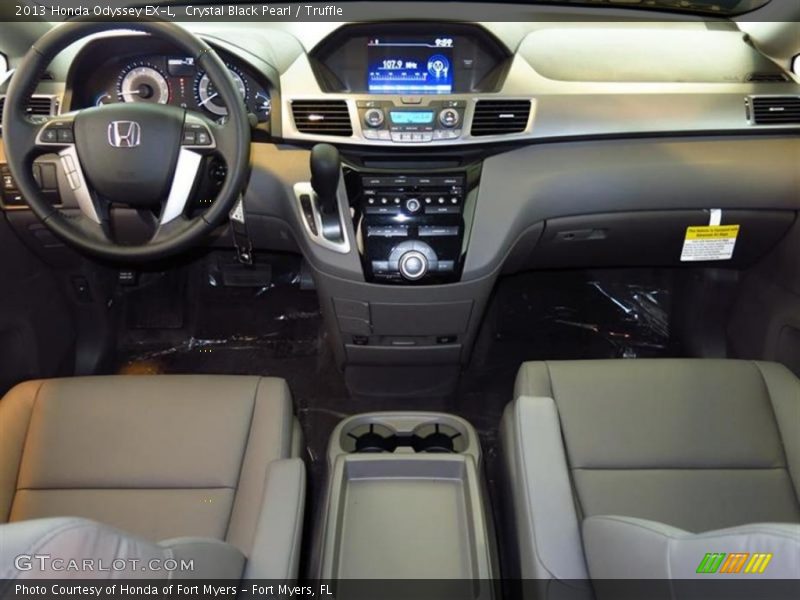 Crystal Black Pearl / Truffle 2013 Honda Odyssey EX-L