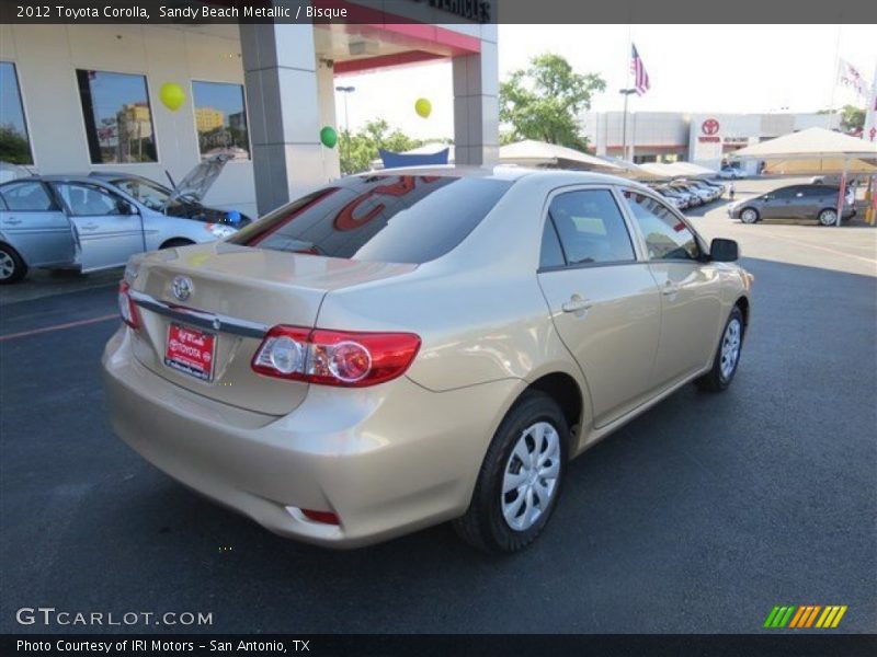 Sandy Beach Metallic / Bisque 2012 Toyota Corolla