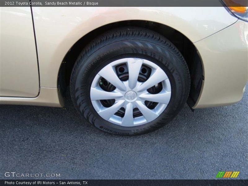 Sandy Beach Metallic / Bisque 2012 Toyota Corolla