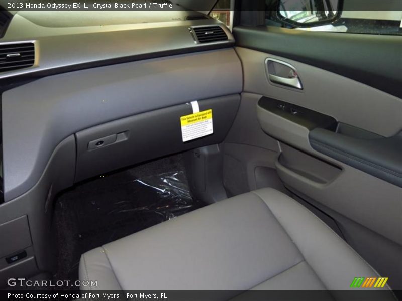 Crystal Black Pearl / Truffle 2013 Honda Odyssey EX-L