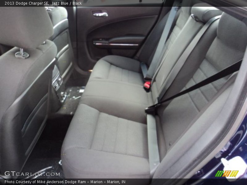 Jazz Blue / Black 2013 Dodge Charger SE