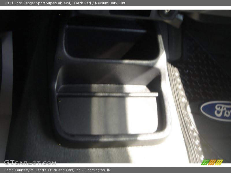 Torch Red / Medium Dark Flint 2011 Ford Ranger Sport SuperCab 4x4