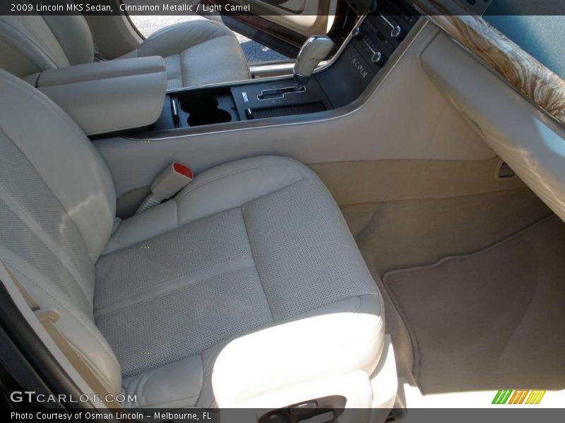Cinnamon Metallic / Light Camel 2009 Lincoln MKS Sedan