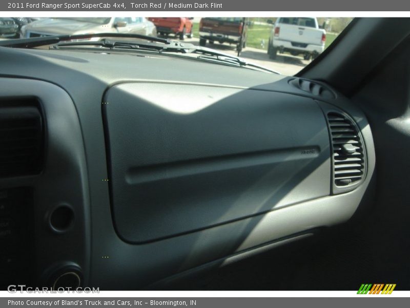 Torch Red / Medium Dark Flint 2011 Ford Ranger Sport SuperCab 4x4