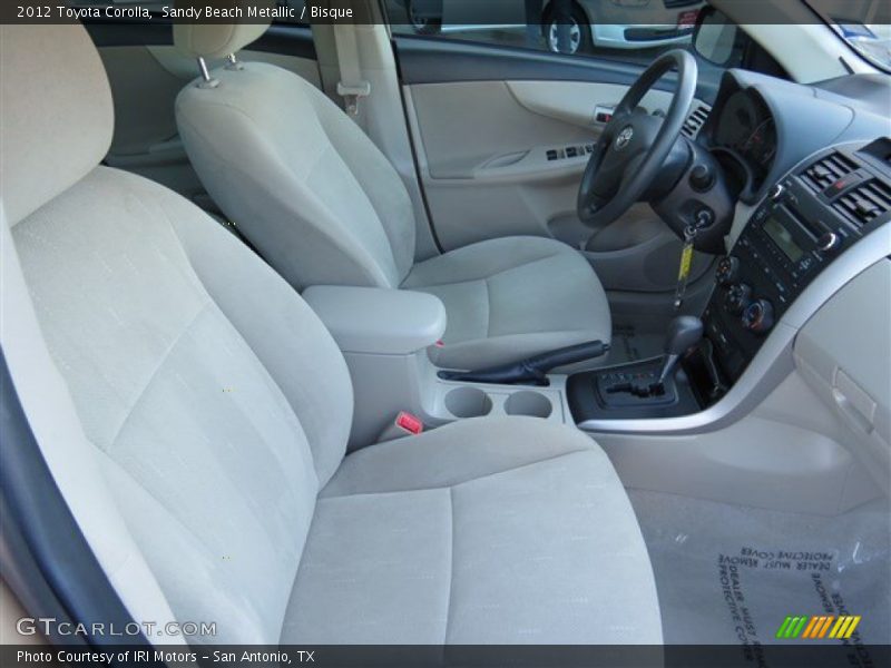 Sandy Beach Metallic / Bisque 2012 Toyota Corolla