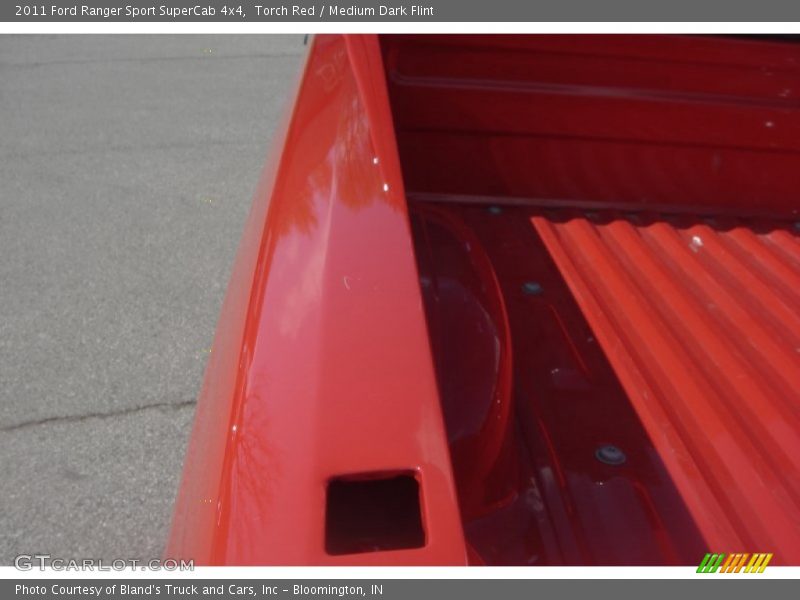 Torch Red / Medium Dark Flint 2011 Ford Ranger Sport SuperCab 4x4
