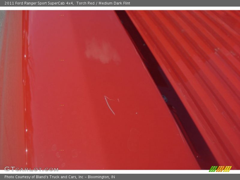 Torch Red / Medium Dark Flint 2011 Ford Ranger Sport SuperCab 4x4