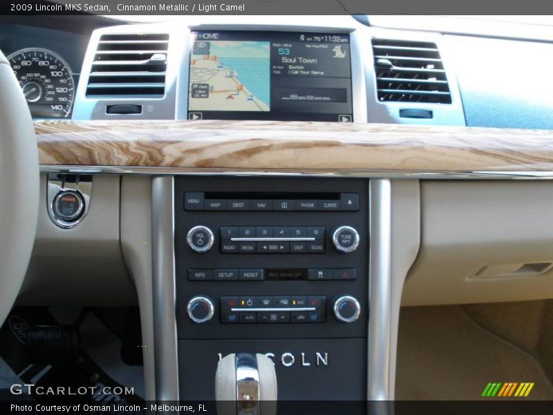Cinnamon Metallic / Light Camel 2009 Lincoln MKS Sedan
