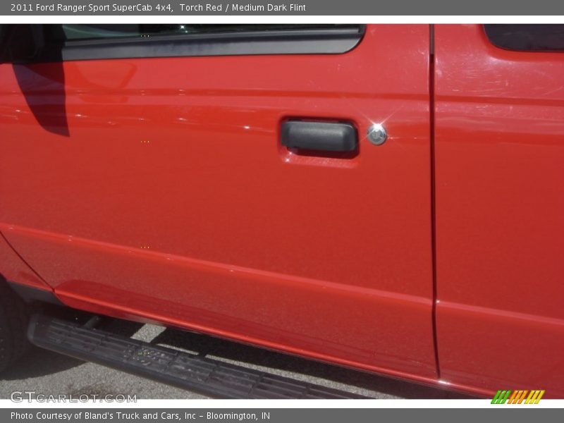 Torch Red / Medium Dark Flint 2011 Ford Ranger Sport SuperCab 4x4
