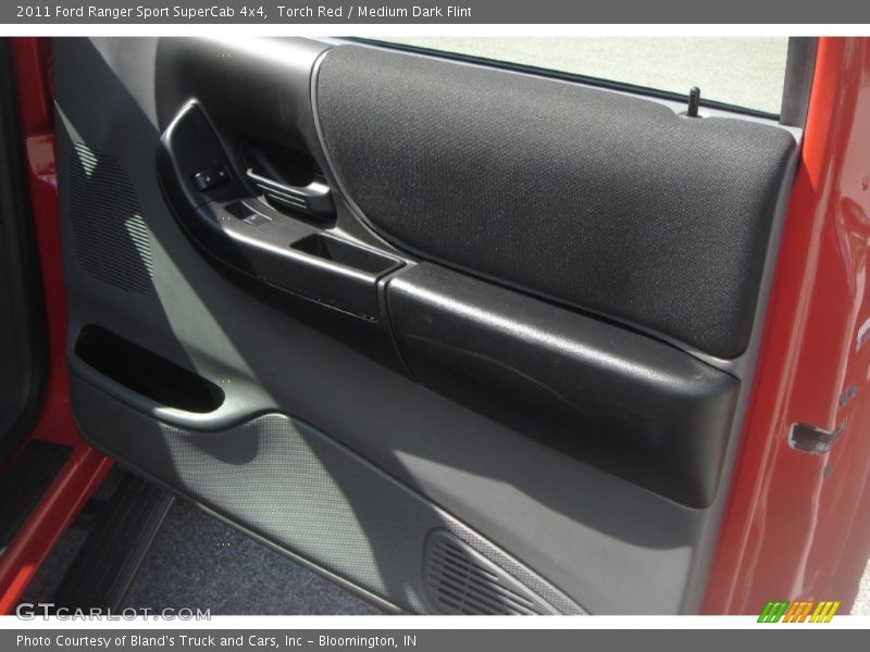 Torch Red / Medium Dark Flint 2011 Ford Ranger Sport SuperCab 4x4