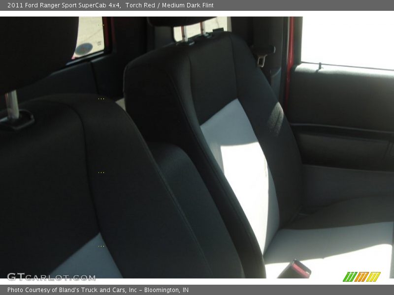 Torch Red / Medium Dark Flint 2011 Ford Ranger Sport SuperCab 4x4