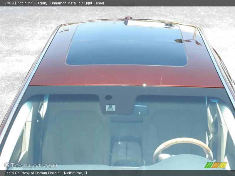 Cinnamon Metallic / Light Camel 2009 Lincoln MKS Sedan