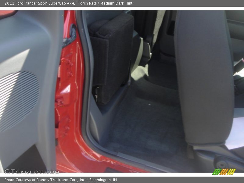 Torch Red / Medium Dark Flint 2011 Ford Ranger Sport SuperCab 4x4
