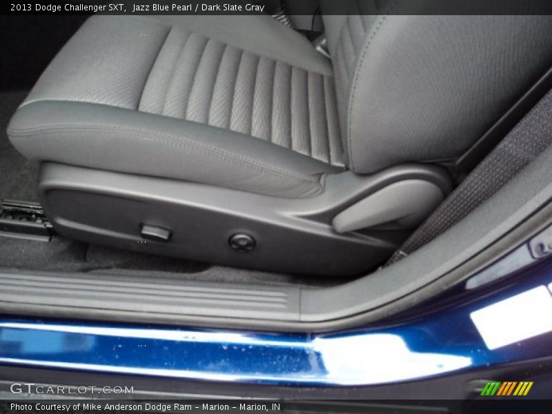 Jazz Blue Pearl / Dark Slate Gray 2013 Dodge Challenger SXT