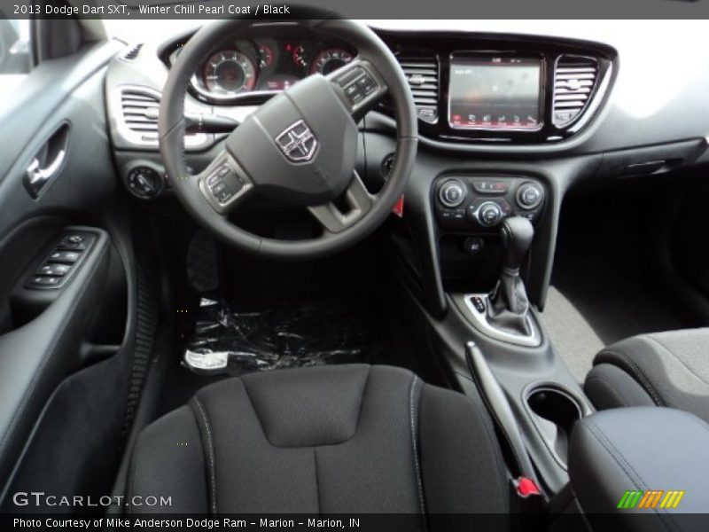 Dashboard of 2013 Dart SXT