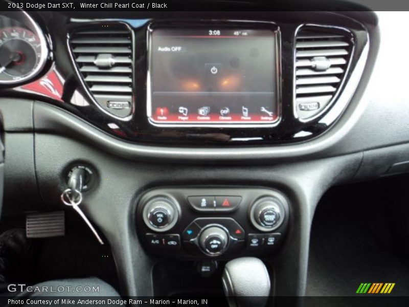 Controls of 2013 Dart SXT