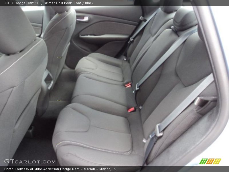 Rear Seat of 2013 Dart SXT