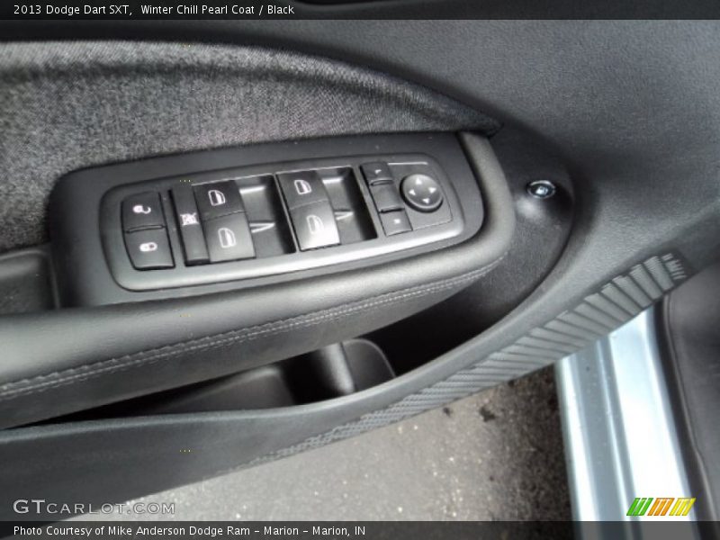 Winter Chill Pearl Coat / Black 2013 Dodge Dart SXT