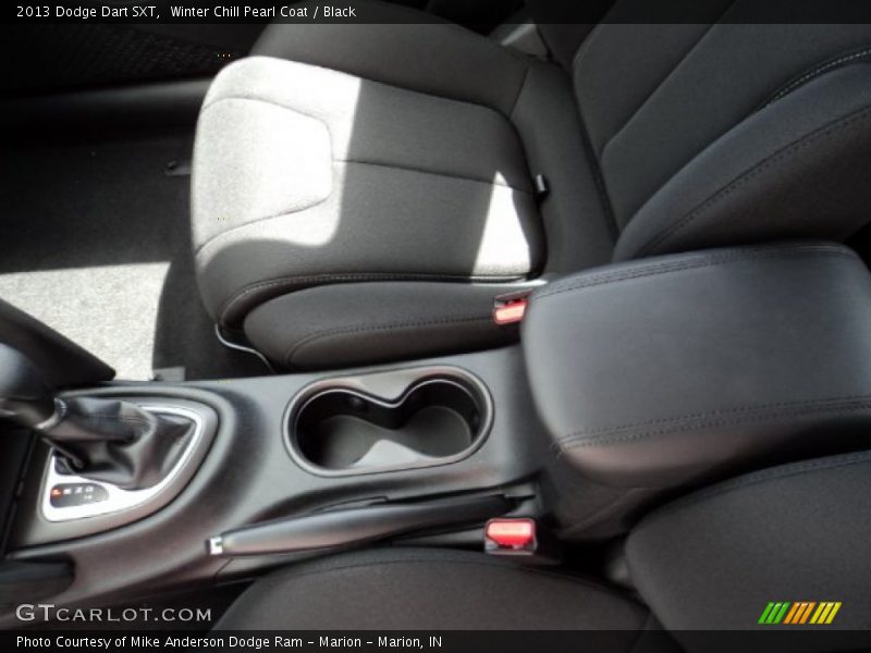 Winter Chill Pearl Coat / Black 2013 Dodge Dart SXT