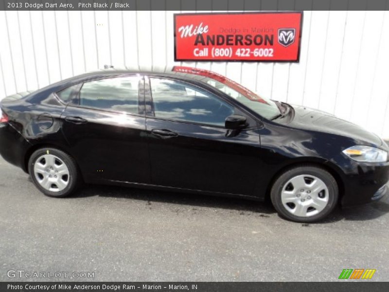 Pitch Black / Black 2013 Dodge Dart Aero