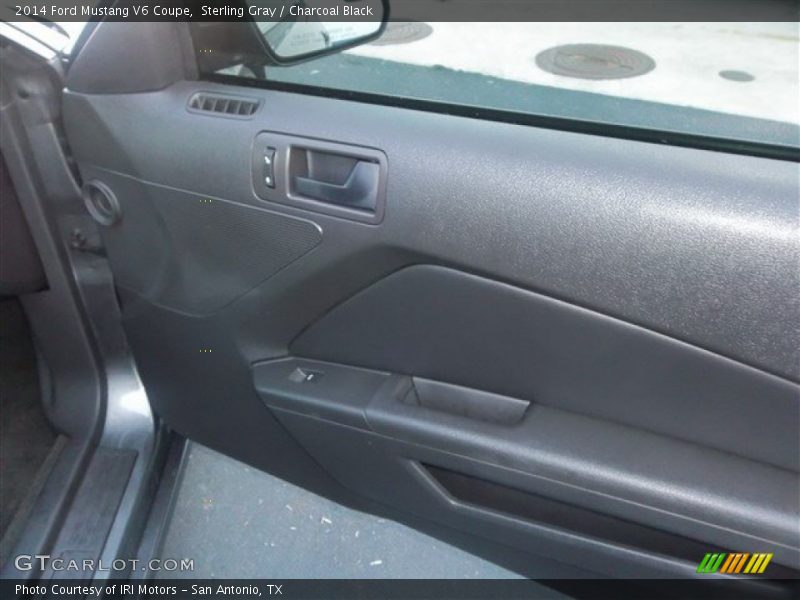 Sterling Gray / Charcoal Black 2014 Ford Mustang V6 Coupe