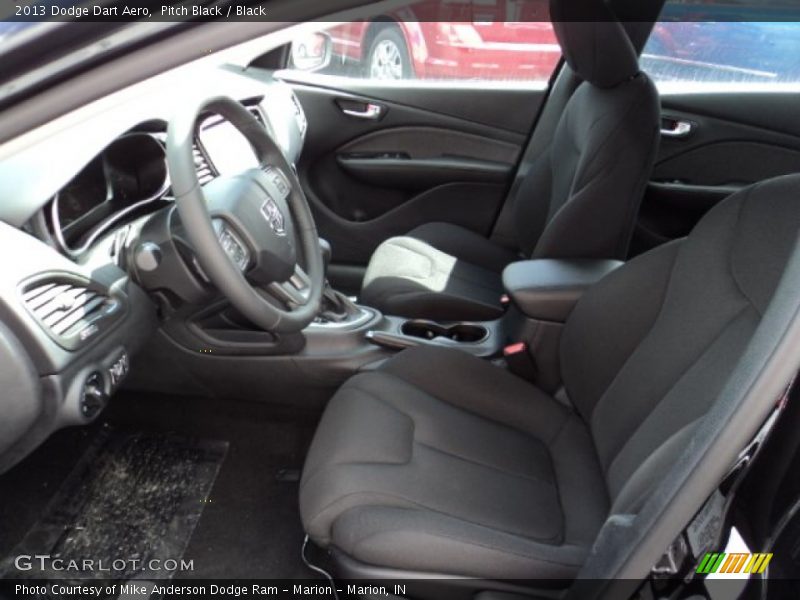 Pitch Black / Black 2013 Dodge Dart Aero