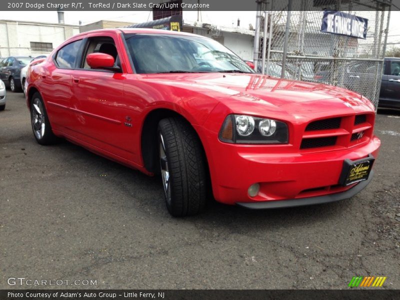TorRed / Dark Slate Gray/Light Graystone 2007 Dodge Charger R/T