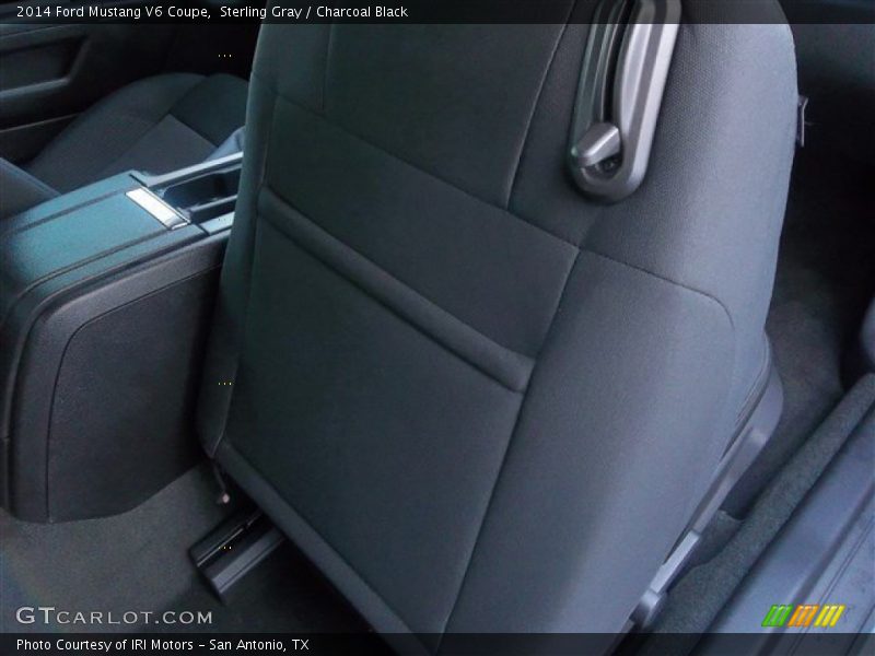 Sterling Gray / Charcoal Black 2014 Ford Mustang V6 Coupe