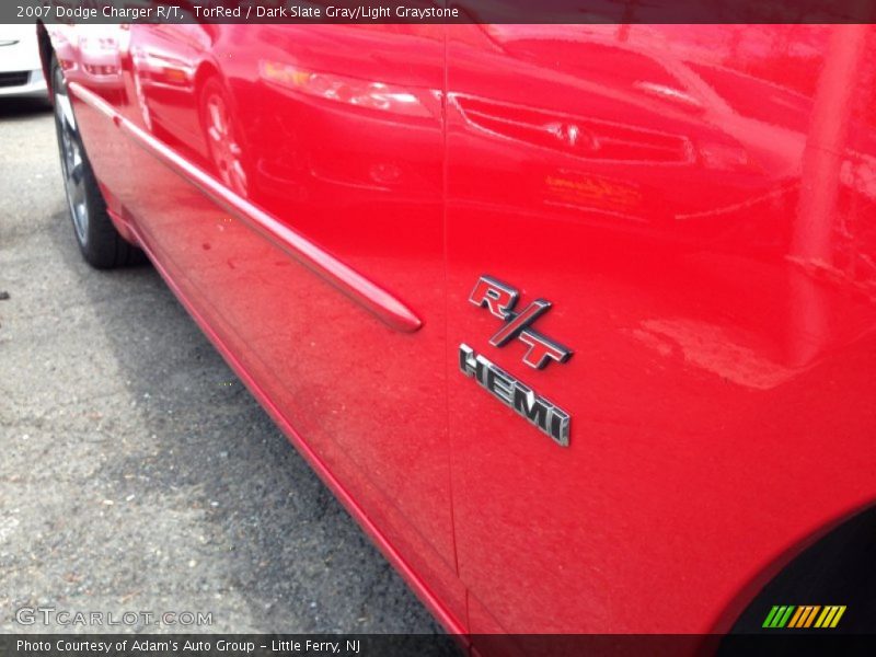 TorRed / Dark Slate Gray/Light Graystone 2007 Dodge Charger R/T